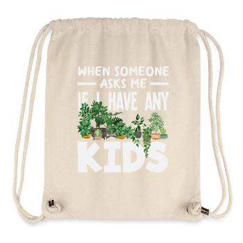 Garten- Und Pflanzenliebhaber Geschenke - Stanley/Stella recycelter Gym Bag - Naturweiß - Vorne