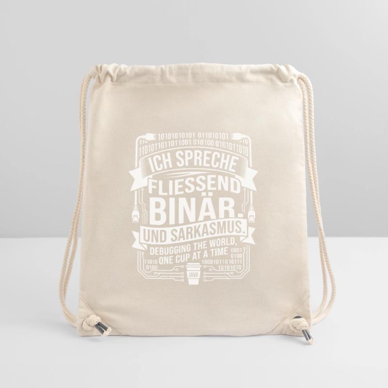 Coding Binärer Kaffee Sarkasmus Stanley/Stella recycelter Gym Bag