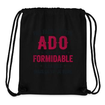 Teenager-Humor – Ich bin ein toller Teenager - Stanley/Stella recycelter Gym Bag - Schwarz - Vorne