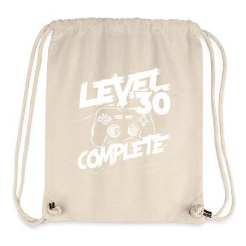 Contrôleur complet niveau 30 - Sac à cordon recyclé Stanley/Stella - blanc naturel - Devant
