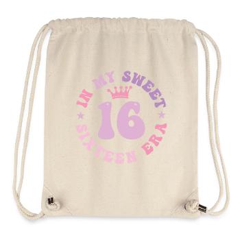 In My Sweet Sixteen Era 16th Birthday 16th - Stanley/Stella Recycled Gym Bag - natural - Front