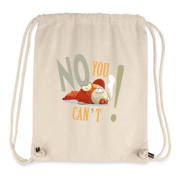 Tote Fische - Stanley/Stella recycelter Gym Bag - Naturweiß - Vorne