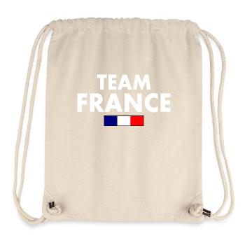 Team france - Stanley/Stella recycelter Gym Bag - Naturweiß - Vorne