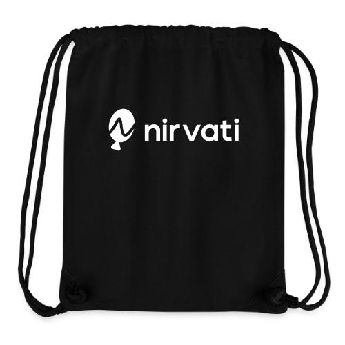 Nirvati Logo (white) - Stanley/Stella Recycled Gym Bag