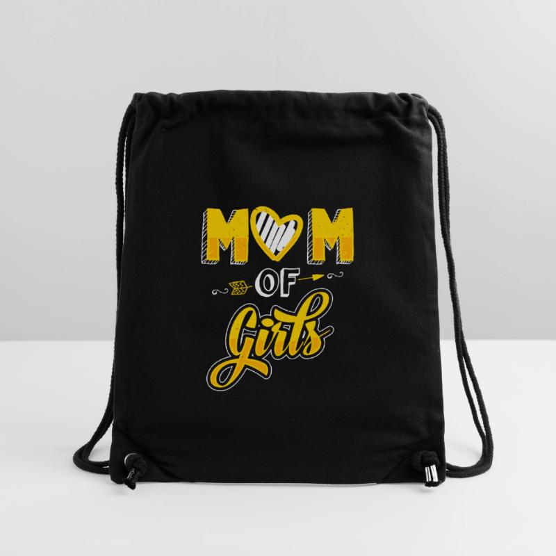 Mutter von Mädchen - Muttertag - Geschenk Stanley/Stella recycelter Gym Bag