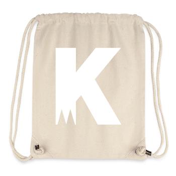 City with K - Stanley/Stella Recycled Gym Bag - natural - Front