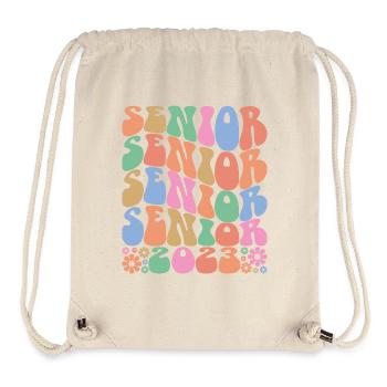 Senior 2023 - Graduated Students Graduation Party - Stanley/Stella Recycled Gym Bag - natural - Front