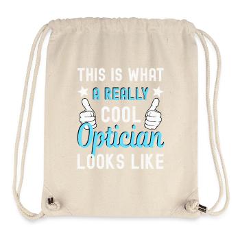 Optician - Stanley/Stella Recycled Gym Bag - natural - Front