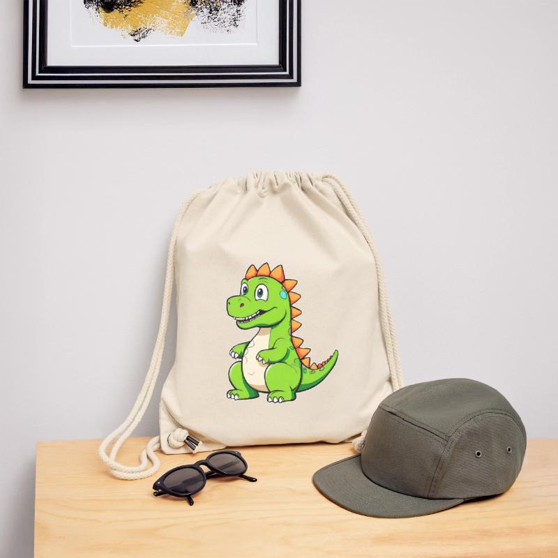 Cute Comic Dinosaur Stanley/Stella Recycled Gym Bag