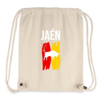Jaén Souvenir - Stanley/Stella recycelter Gym Bag - Naturweiß - Vorne