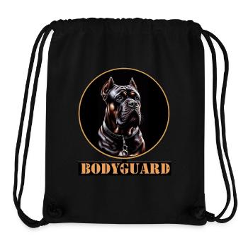 Bodyguard Cane Corso Portrait - Stanley/Stella recycelter Gym Bag - Schwarz - Vorne