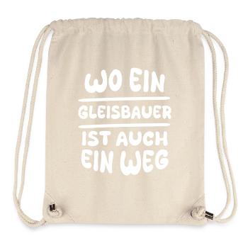 Gleisbauer Gleisbauer - Stanley/Stella recycelter Gym Bag - Naturweiß - Vorne