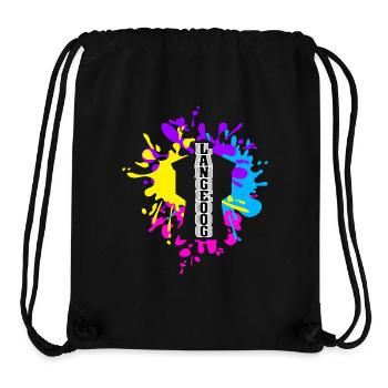 Langeoog Splash Wasserturm - Stanley/Stella recycelter Gym Bag - Schwarz - Vorne