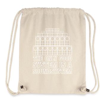 Soundsystem Jungle Reggae Bass - Stanley/Stella Recycled Gym Bag - natural - Front