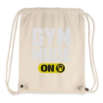 Mode Gym sur Graphique - Sac à cordon recyclé Stanley/Stella - blanc naturel - Devant