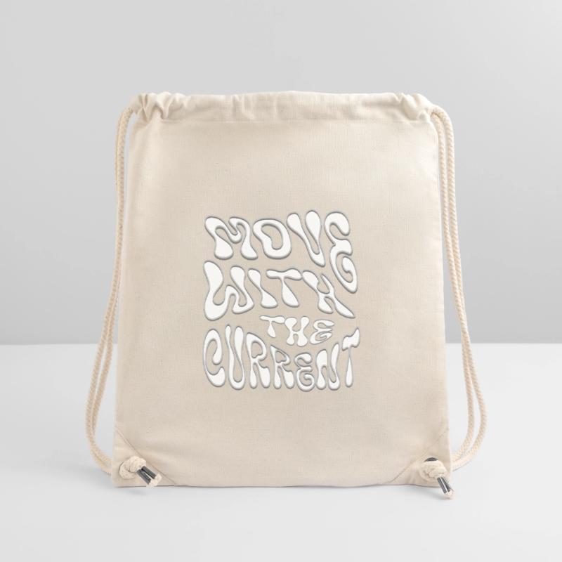 Moving with the Current Stanley/Stella Recycled Gym Bag