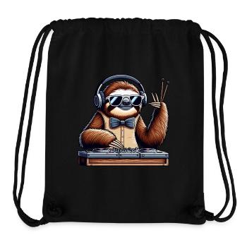 DJ Lustige Tiere - Stanley/Stella recycelter Gym Bag - Schwarz - Vorne