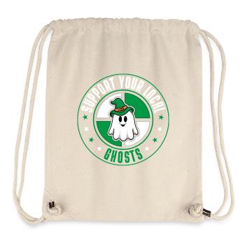 Ghosts - Stanley/Stella recycelter Gym Bag - Naturweiß - Vorne