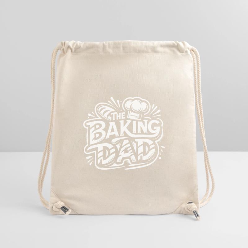 Baking dad baking dad our dad bakes Stanley/Stella Recycled Gym Bag