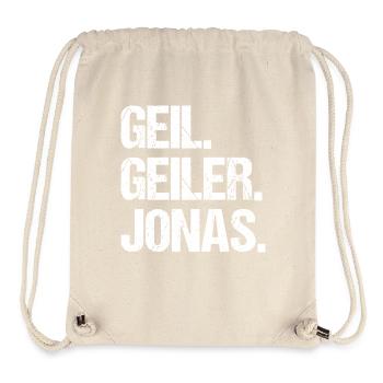 Jonas - Stanley/Stella recycelter Gym Bag - Naturweiß - Vorne