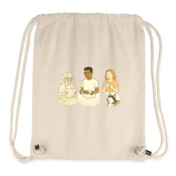 Everyday family life - Stanley/Stella Recycled Gym Bag - natural - Front