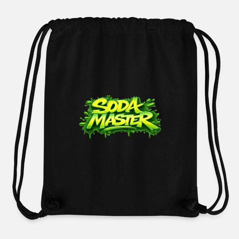 SODA MASTER - Stanley/Stella Recycled Gym Bag - black