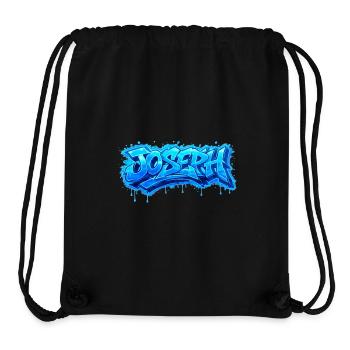 GRAFFITI NAME JOSEPH FOR PERFECT GIFT PRINTABLE - Stanley/Stella Recycled Gym Bag - black - Front