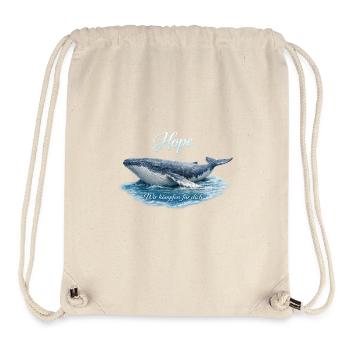 Wal Hope - Stanley/Stella recycelter Gym Bag - Naturweiß - Vorne