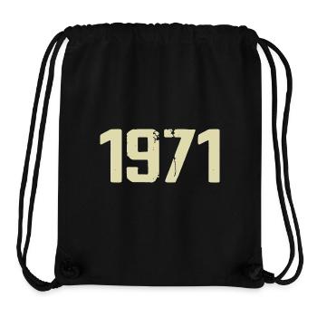 Jubilee 1971 - Stanley/Stella Recycled Gym Bag - black - Front