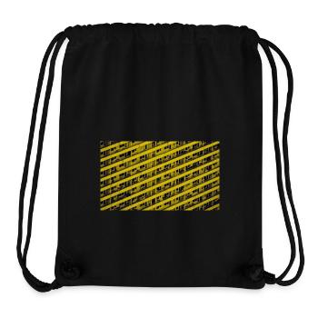 Wohnblock, schwarz und gelb - Stanley/Stella recycelter Gym Bag - Schwarz - Vorne