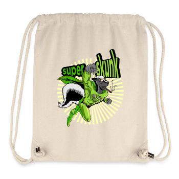 Super skunk cannabis marijuana ganja - Stanley/Stella Recycled Gym Bag - natural - Front