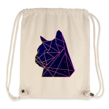 Raum Katze - Stanley/Stella recycelter Gym Bag - Naturweiß - Vorne