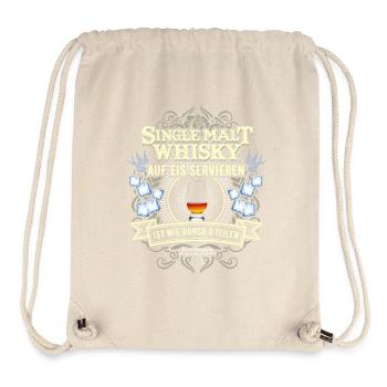 Single Malt Whisky auf Eis servieren - Stanley/Stella recycelter Gym Bag - Naturweiß - Vorne