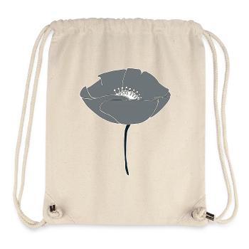 poppy grey - Stanley/Stella Recycled Gym Bag - natural - Front