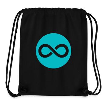 Infinite Loop - Stanley/Stella Recycled Gym Bag - black - Front