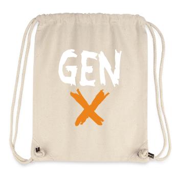 Génération Xclusive - Sac à cordon recyclé Stanley/Stella - blanc naturel - Devant