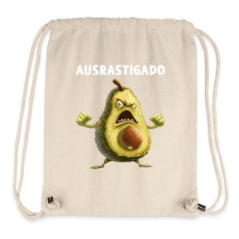 Avocado Ausrasticado Vegan Food Vegetarian Organic - Stanley/Stella Recycled Gym Bag - natural - Front