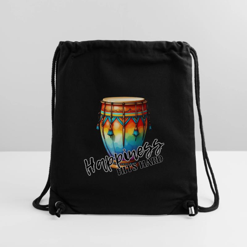 Das Glück schlägt hart zu - Aztec Style Drum Stanley/Stella recycelter Gym Bag