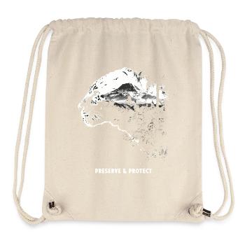 Preserve & Protect Jaguar - Stanley/Stella Recycled Gym Bag - natural - Front