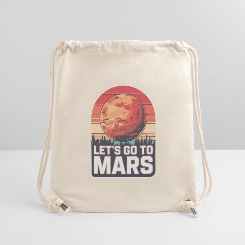 Mars Planet Planet Solar System Stanley/Stella Recycled Gym Bag