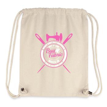 Sewing Happiness - Stanley/Stella Recycled Gym Bag - natural - Front