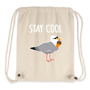 Stay cool - Stanley/Stella Recycled Gym Bag - natural - Front