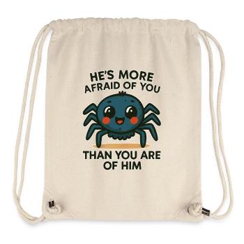 Spider Cute Spider Cartoon - Stanley/Stella Recycled Gym Bag - natural - Front