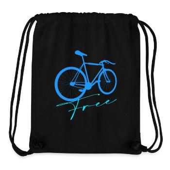 Bike - Stanley/Stella Recycled Gym Bag - black - Front