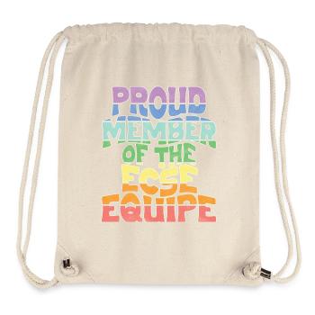 Proud Member of the ECSE Equipe - Stanley/Stella Recycled Gym Bag - natural - Front