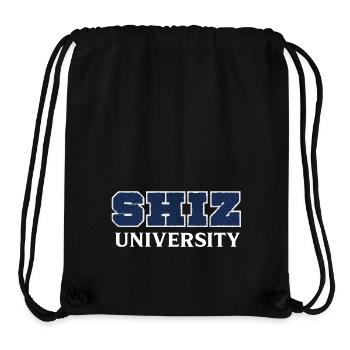 Wicked Design Shiz University Logo - Stanley/Stella Recycled Gym Bag - black - Front