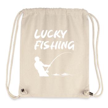 Lucky Fishing - Stanley/Stella Recycled Gym Bag - natural - Front