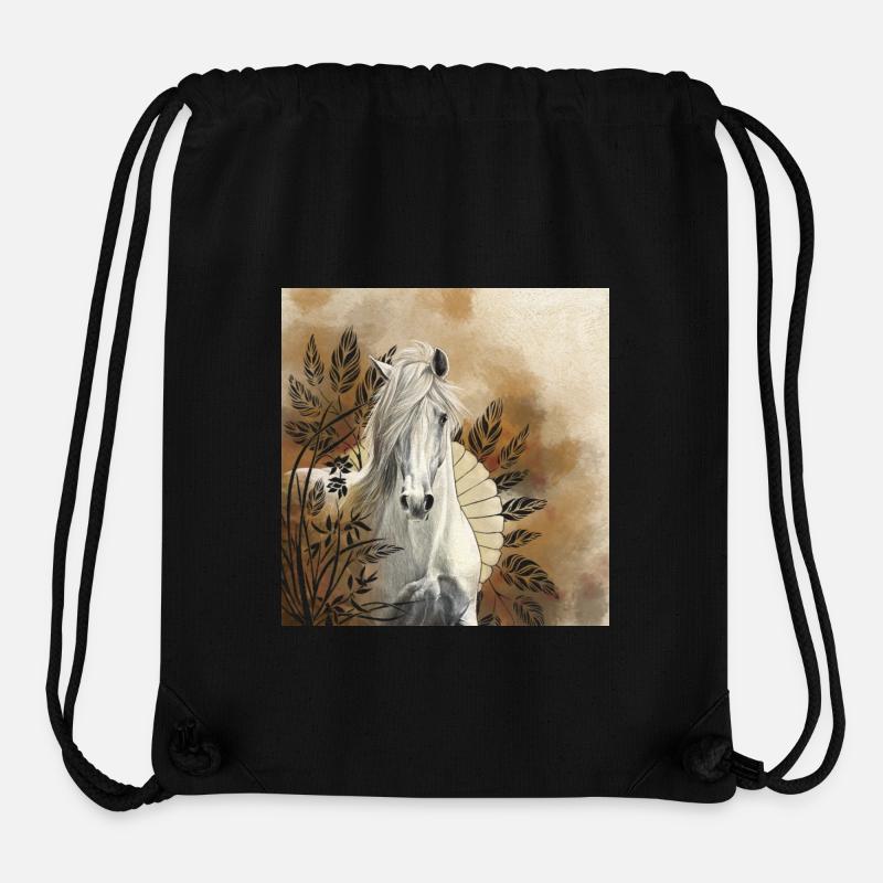 Fall Gray - Stanley/Stella Recycled Gym Bag - black