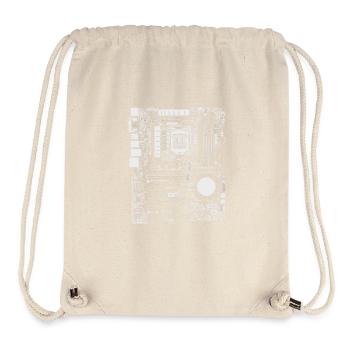 Mainboard - Nerd & Geek Hardware - Stanley/Stella recycelter Gym Bag - Naturweiß - Vorne