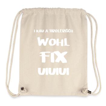 Tiroler - Stanley/Stella recycelter Gym Bag - Naturweiß - Vorne